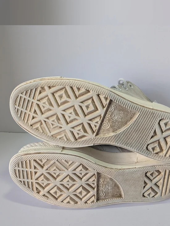 Converse Chuck 70 Plus High Top Wmns 7.5 Mixed Material Canvas Suede Streetwear - Picture 9 of 10